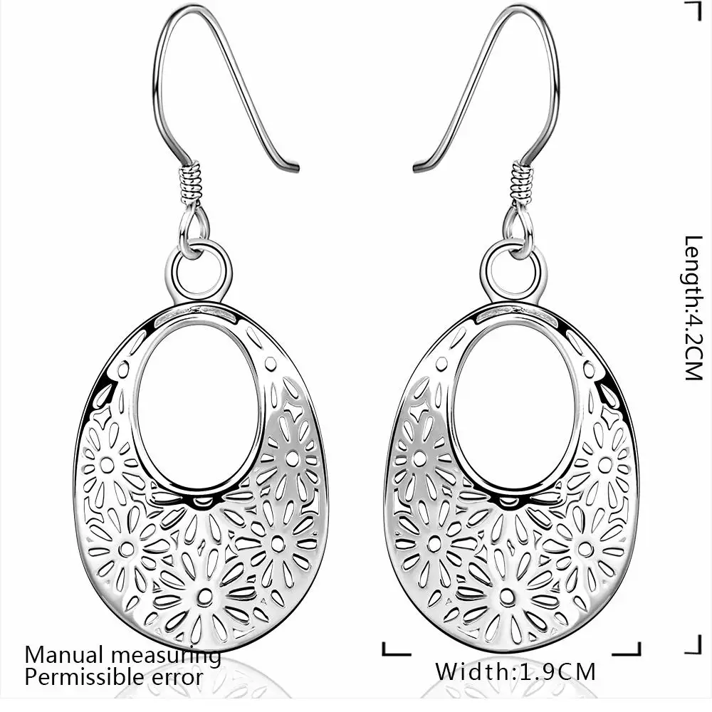 Chillax Для женщин белый серебро Цвет Мода тема водослива серьги jewelry оптовая