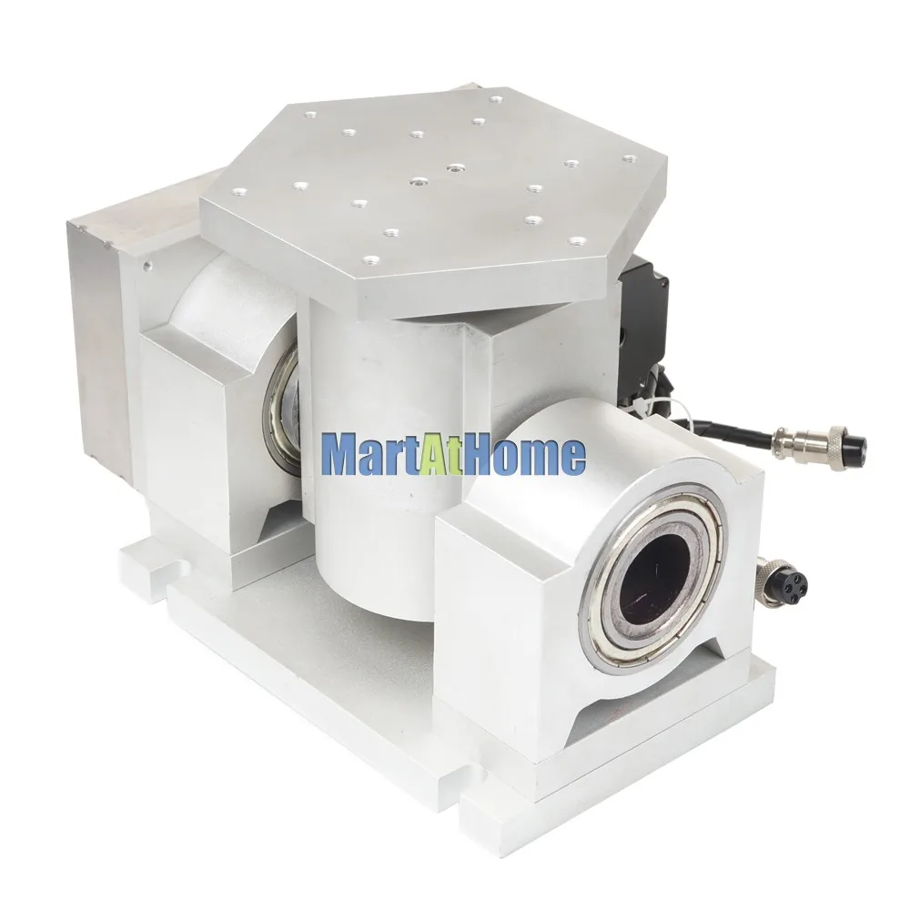 CNC роторная ось Indexer стол A B 4 я и 5 с 57 шаговым двигателем 2.2N.m для DIY машины # SM405|cnc