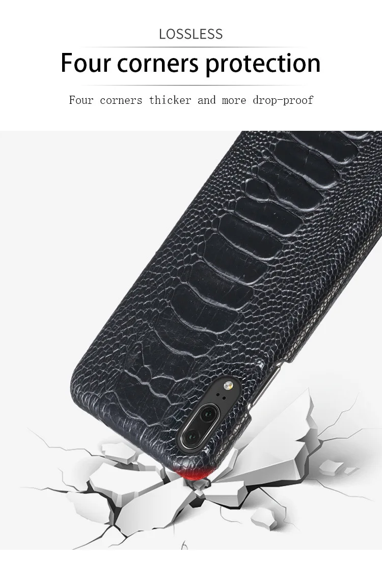 Чехлы для телефонов huawei P20 P30 Lite mate 10 20 lite Pro Y6 Y9 P Smart Ostrich Foot Case для Honor 7X8X9 10 lite case