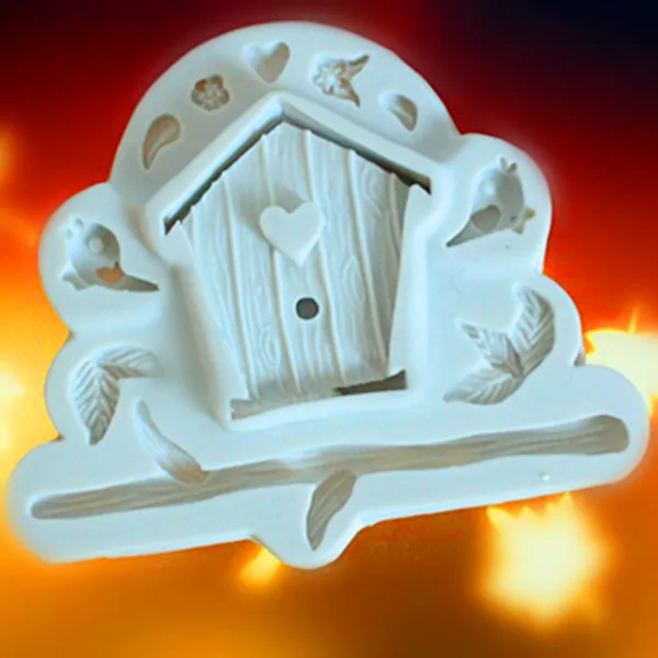 

P776 house silicone fondant mould chocolate molds