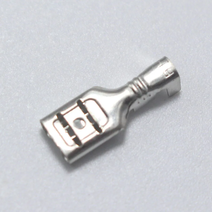 Обжимная Клемма для автомобиля и велосипеда 100 мм 4 8 шт./комплект|connectors splice|4.8mm crimp