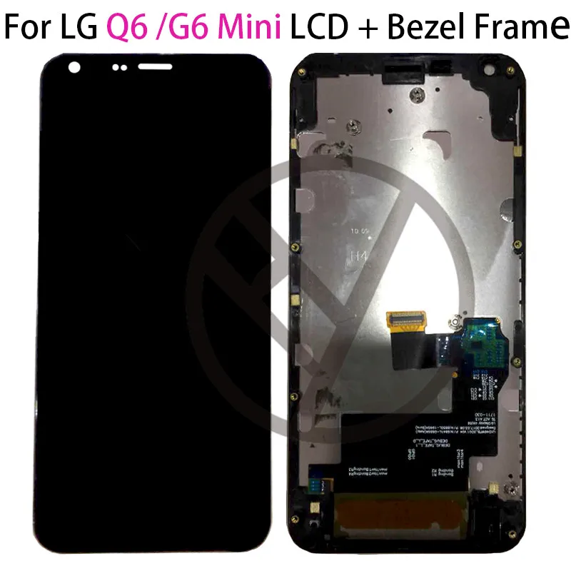 Корпус средней рамы с пластиной рамкой для LG Q6 G6 Mini M700N M700 M700A задняя рамка