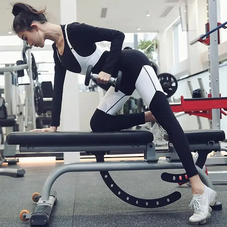 2PCS Yoga Pants women sport set tops wear fitness suit running sexy clothing exercise training outdoor jogging quick drying |