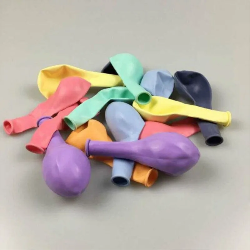 

Macaron balloons 50/100pcs10 inch round helium latex ballon wedding decoration kids birthday party balloon graduation supplies