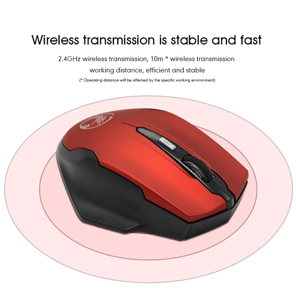 800~ 1600 dpi 2,4G Беспроводная офисная игровая мышь Автоматическая энергосберегающая деловая работа 6 клавиш Подарочная мышь для ПК компьютера ноутбука