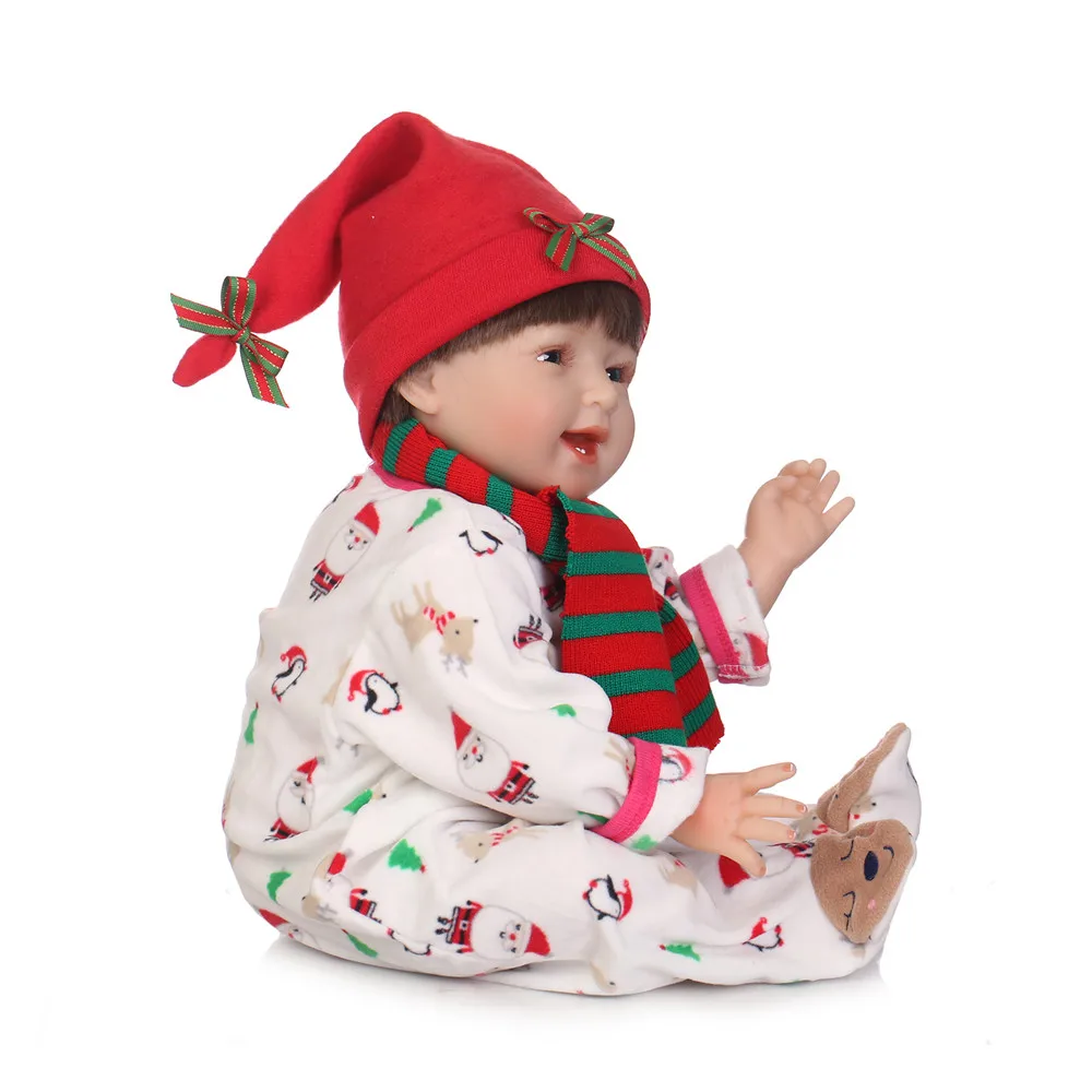 55 см Новый NPK силиконовые Возрожденные куклы принцессы для малышей виниловая