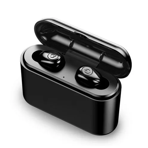 2200mAh GIAUSA X8S беспроводные наушники 5D стерео звук мини TWS Спорт Earbus 1200 мАч~ 2200 мАч Внешний аккумулятор Поддержка IOS дисплей питания - Цвет: 2200mAh