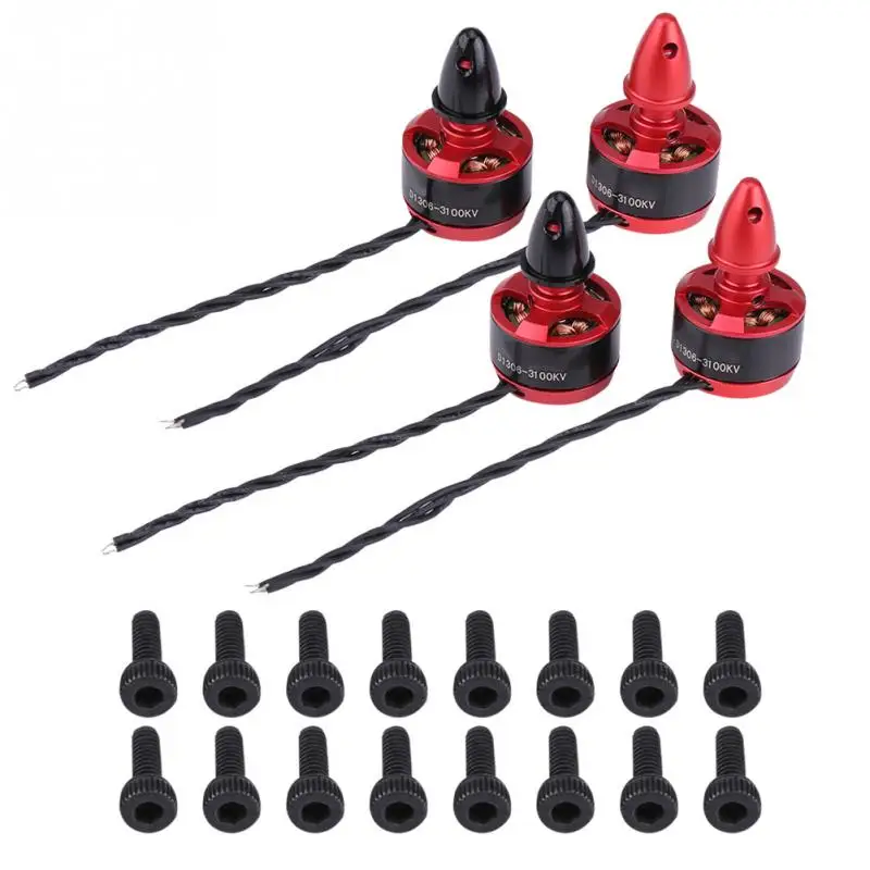Бесщеточный бесщеточный двигатель 4 шт. D1306 3100KV 1 2 S/D1103B 8000KV 3S RC набор деталей для 150