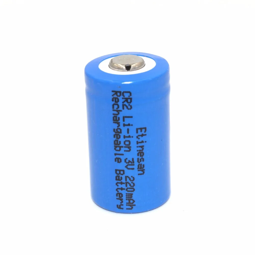 Литий ионные аккумуляторы Etinesan 15266( IFR CR2) 3 в 220 мАч 4 шт./лот|li-ion battery|battery safebattery lifepo4 |