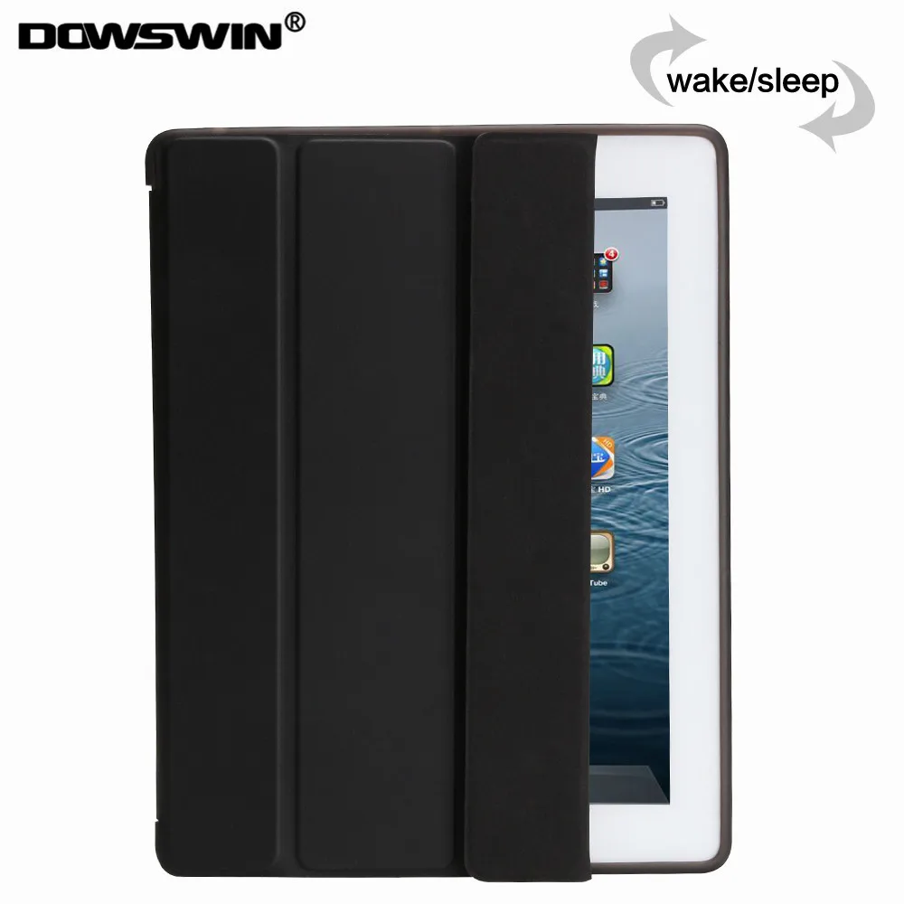 Чехол DOWSWIN для ipad 2 3 4 Модный Магнитный 4-складной смарт-чехол из искусственной