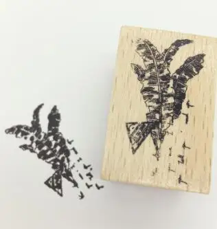 1 шт./партия 9 дизайнов печать цветочный Трафарет DIY Фотоальбом деревянные прозрачные штампы канцелярские принадлежности - Цвет: 09