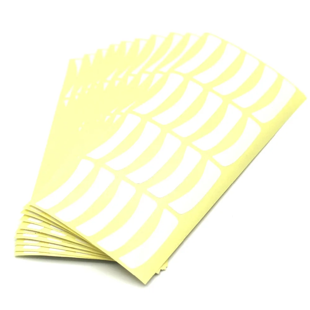 100 пар бумажных наклеек под глаза Индивидуальные Накладные ресницы патчи для