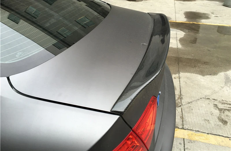 Заднее крыло спойлера багажника из углеродного волокна для Audi A5 4 Двери Седан 2010
