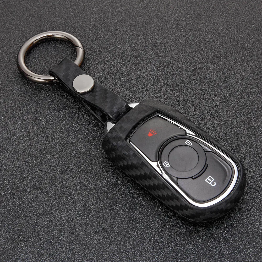 Carbon Fiber Pattern Car Key Cover Case For OPEL Astra G H J Mokka Insignia Vectra Meriva Corsa Zafira Holder Buick | Автомобили и