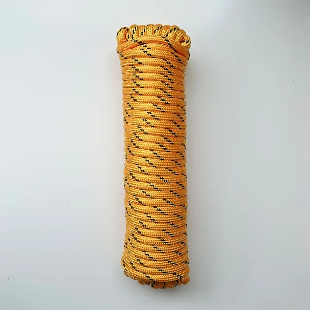 Heavy Duty 1/2 in. x 100 ft. Diamond Braided Polypropylene Rope PP Boat Rope Sailing Camping Clothes Line Securing Line - Цвет: Yellow