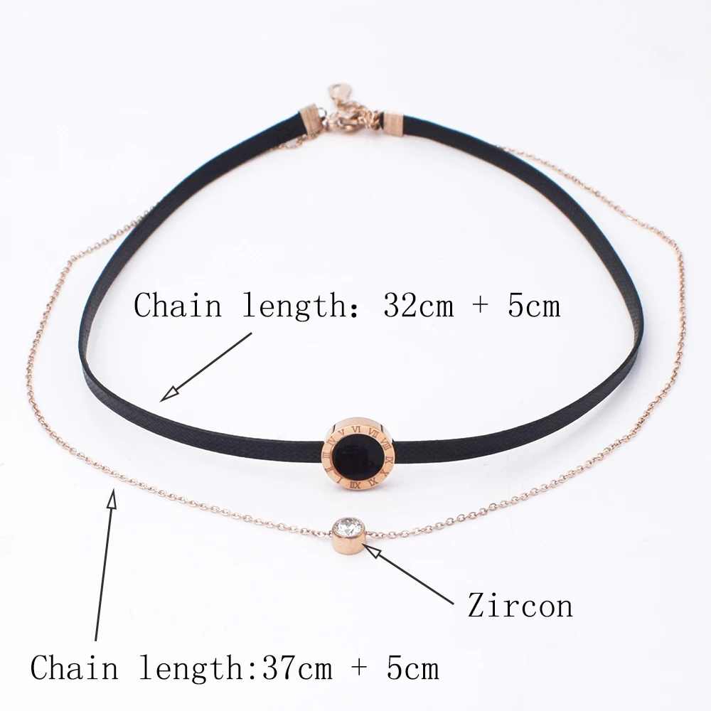 Хит продаж модные ювелирные изделия 2 слоя кожи и нержавеющей стали чокер