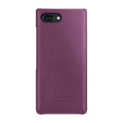 Фиолетовый Чехол s Для Blackberry KEY2 LE чехол из натуральной кожи для телефона KEYone Ультратонкий чехол для Blackberry Key2 для BB KEY 2 - Цвет: Фиолетовый