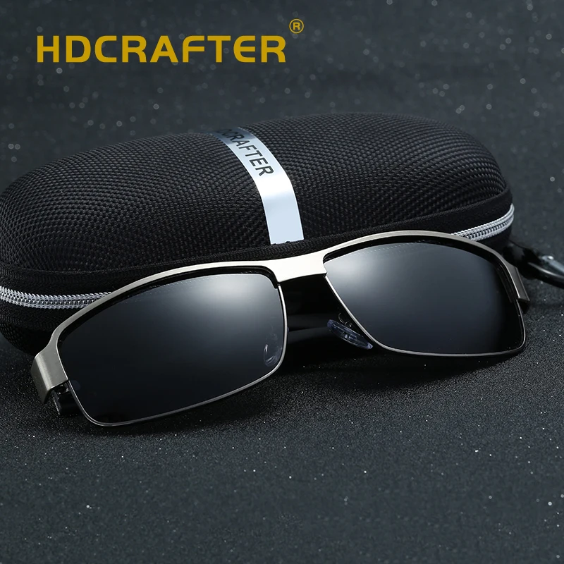 HDCRAFTER Мода Вождения Солнцезащитные Очки для Мужчин Поляризованных