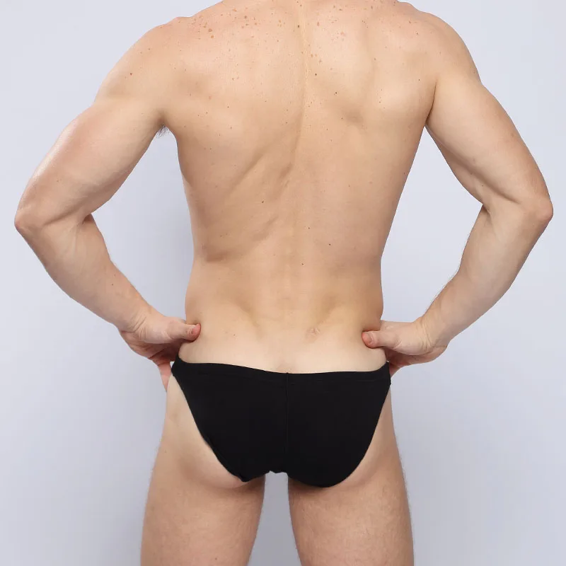 Men's Fashion Briefs Underpants Cotton Comfortable Low Waist Penis Pouch Solid Sexy Slips Short Soft Nice Underwear |