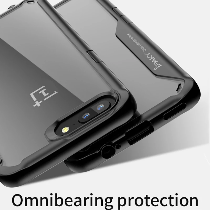 Чехол для Oneplus 5 5T оригинальный IPAKY силиконовый акриловый Гибридный