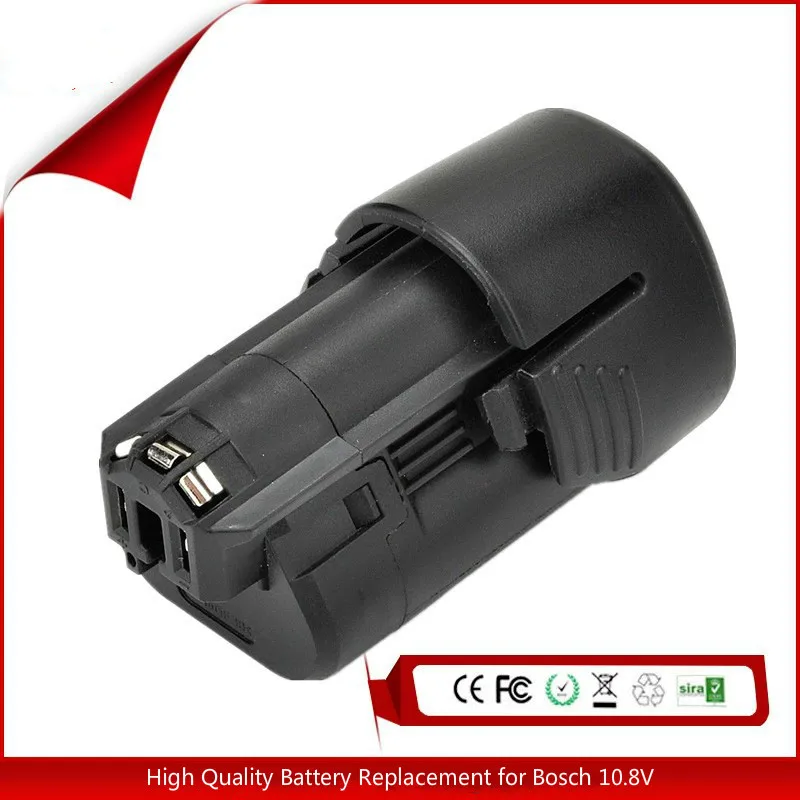 Новая Замена литий ионный аккумулятор 10 8 V 3.0Ah Батарея для Bosch 2 607 336 013 014 BAT411 BAT411A