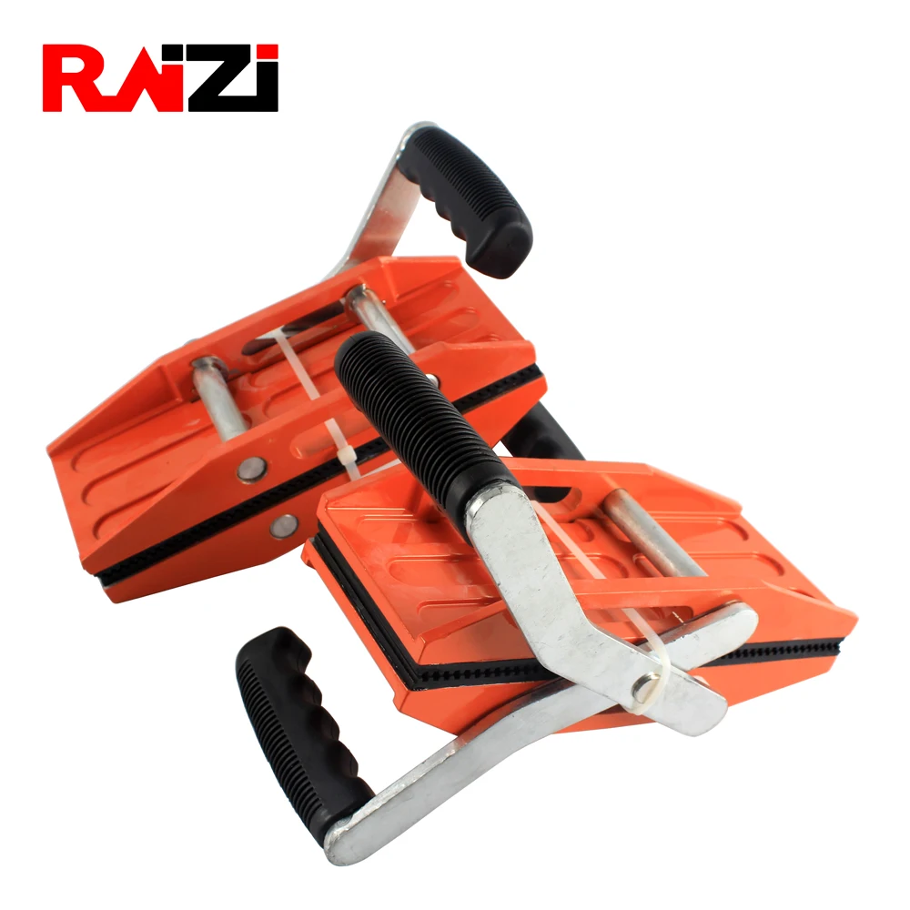 

Raizi 1 пара двухручных гранитных зажимов для переноски 0-54 мм стекла гранита камня Подъемные Инструменты