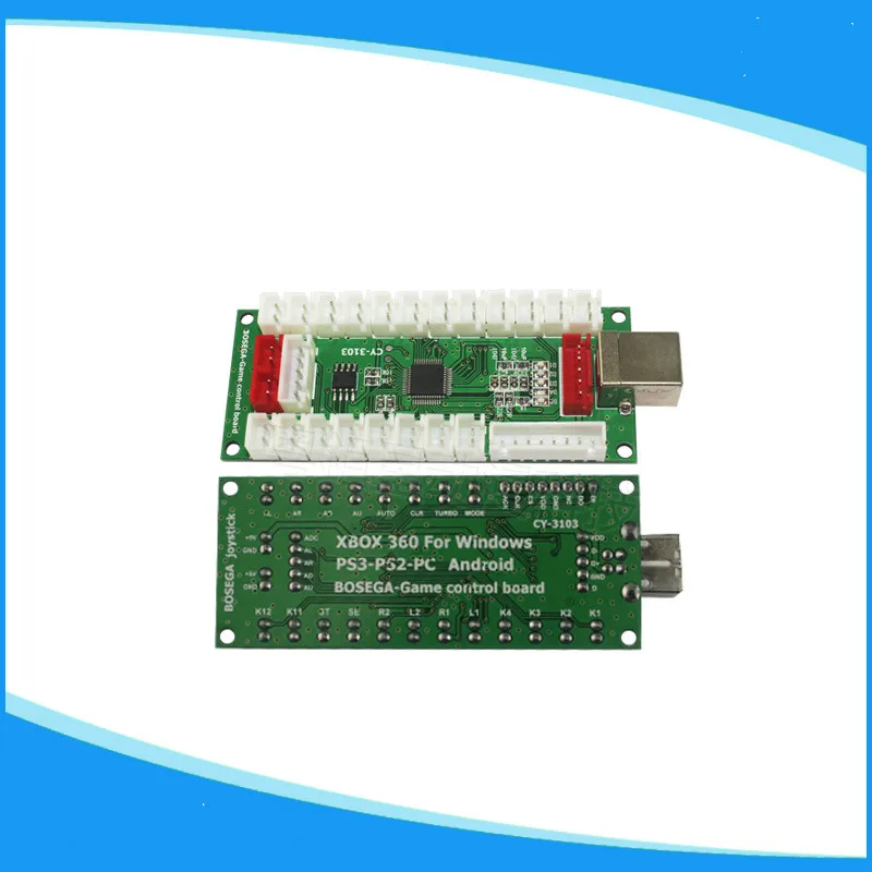 Аркадный джойстик DIY Kit для аркадной игры PC USB контроллер с 10 кнопками +