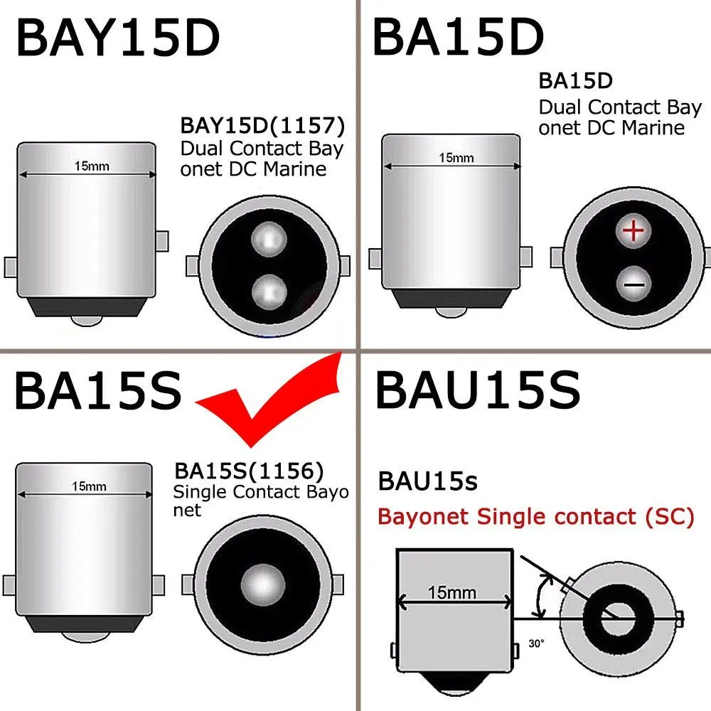 2 шт. ошибок для автомобилей Янтарный 21 Вт светодиодный BA15S BAU15S P21W PY21W светодиодные
