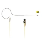 Мини-конденсаторный микрофон с разъемом XLR, цвет кожи, 4 контакта, для передатчика Shure