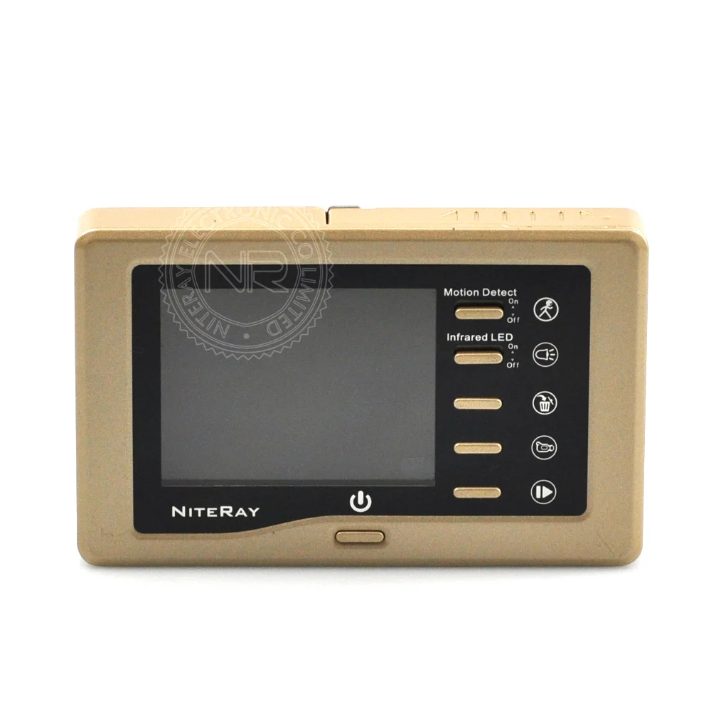 Супер Тонкий 3.0 жк-Цифровой Глазок Двери Видео Камера с Сплава Металлический