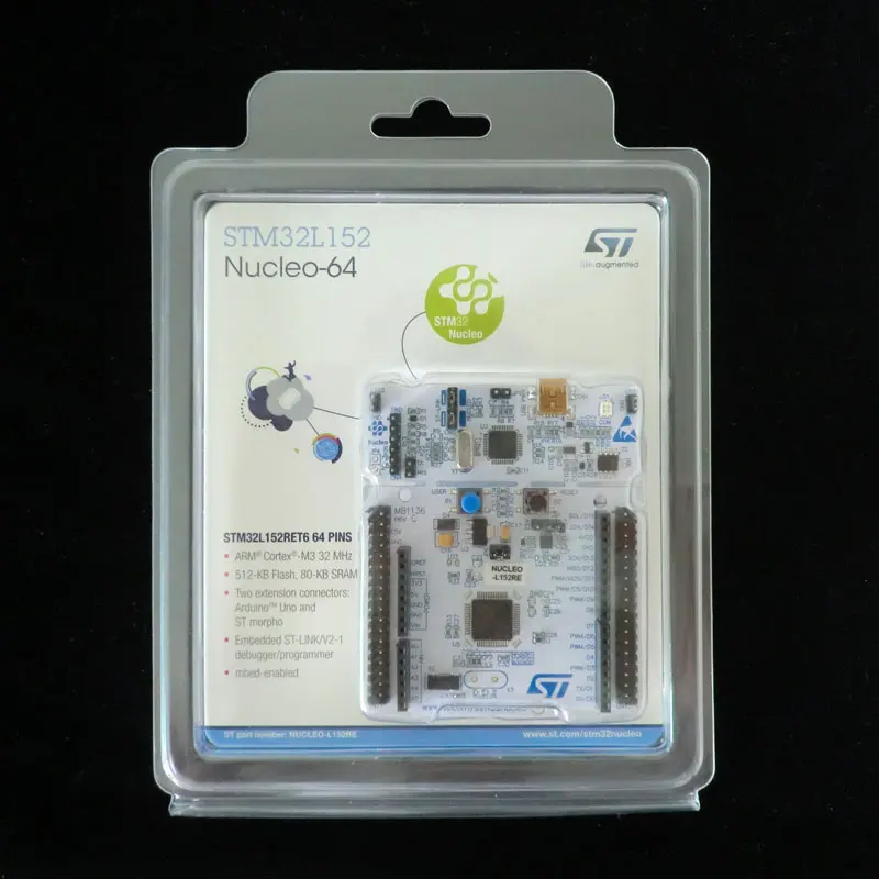

Плата нуклео STM32L1, STM32L152RE, NUCLEO-L152RE K, 1 шт. x 512