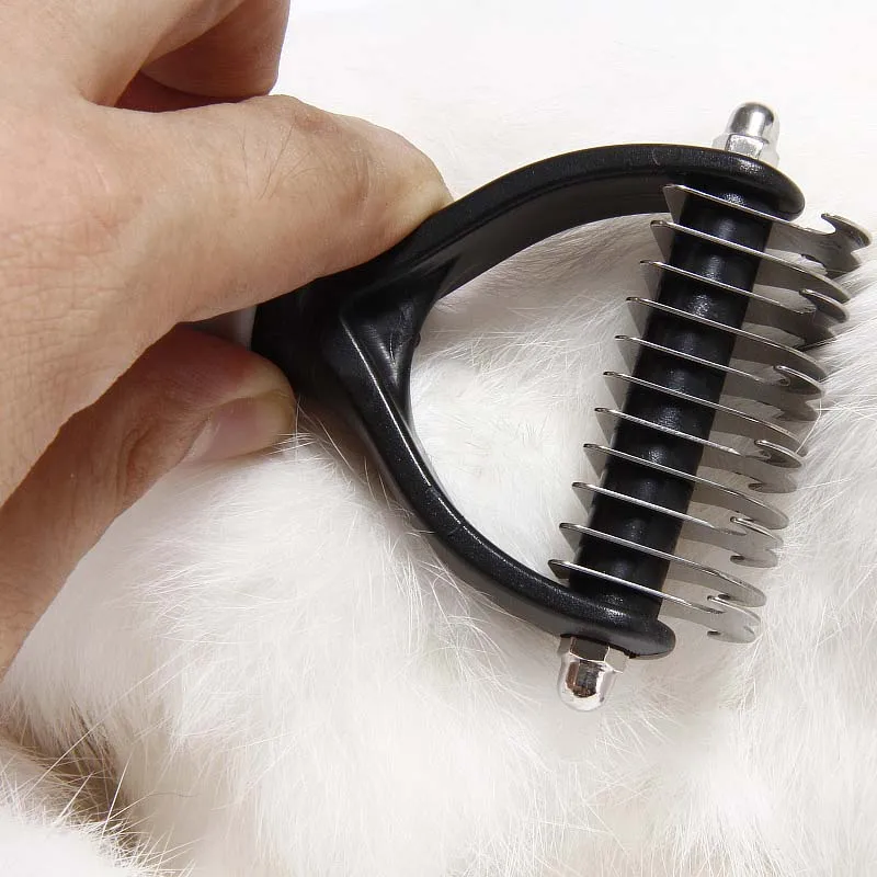 Щетка для вычесывания шерсти домашних животных HSWLL инструмент груминга собак и