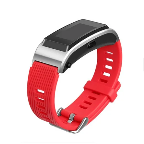 Silicone bands for Huawei Talkband B5 Wristband Sport band Strap Porous design and novel ventilation Huawei band B5 Strap - Цвет: Красный