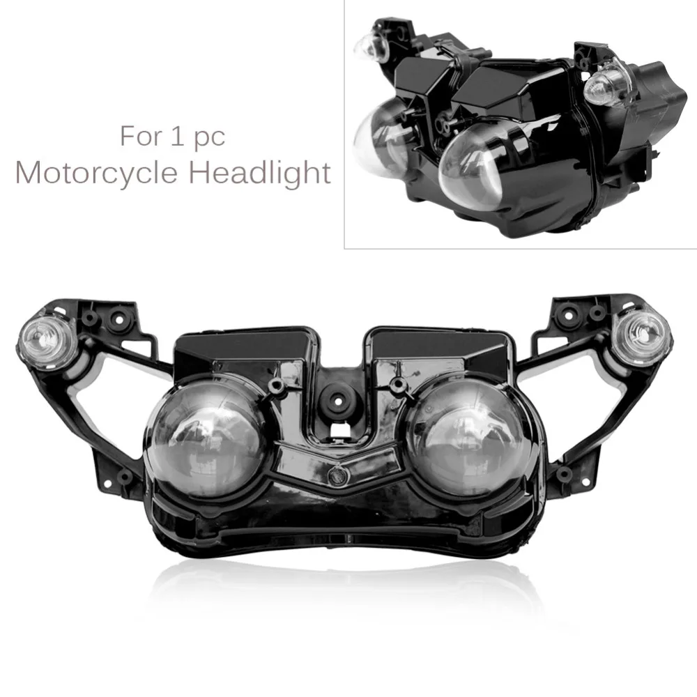 Налобный фонарь для мотоцикла Yamaha YZF 1000 R1 2009 2010 2011 2012 новый прозрачный налобный