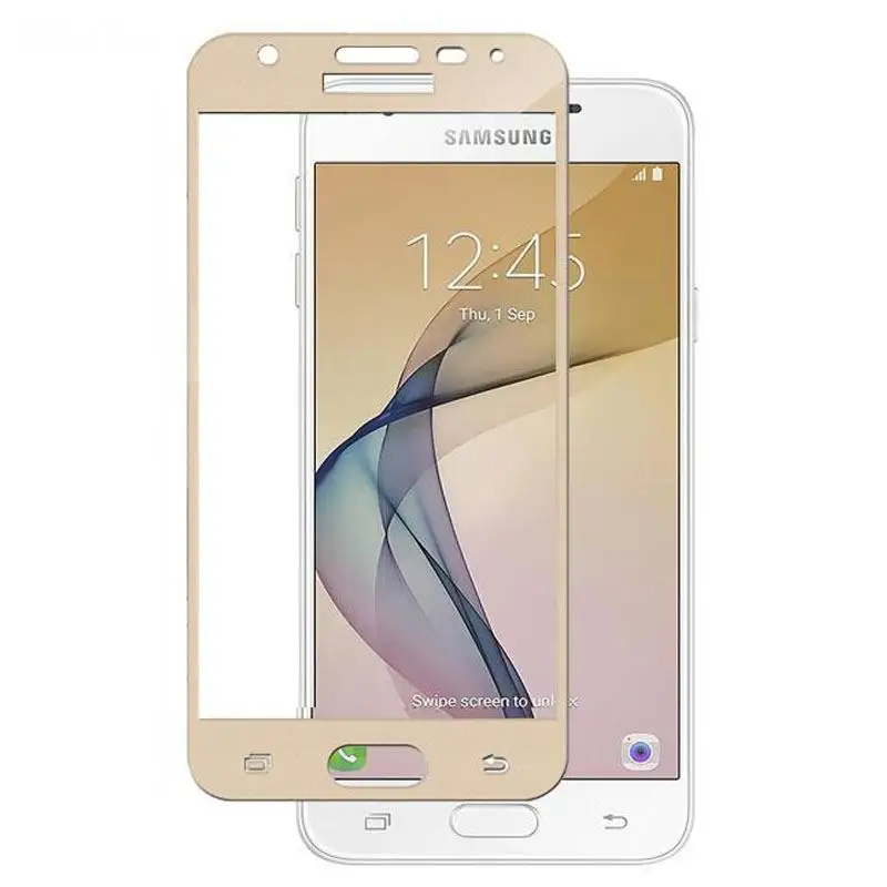 Полное покрытие закаленное стекло для samsung Galaxy J5 Prime защита экрана защитное на