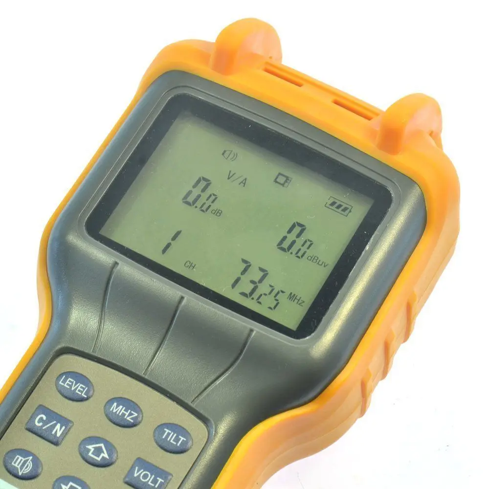 RY S110D CA TV Cable Handle цифровой измеритель уровня сигнала DB тестер 5 870 МГц|signal level meter|digital
