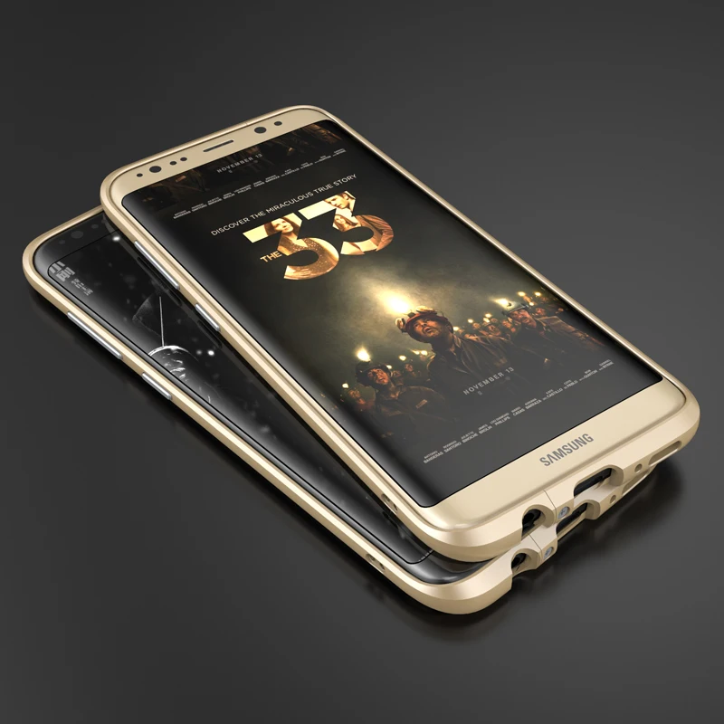 Для samsung Galaxy S8 чехол тонкий Алюминий металлический бампер чехол для samsung Galaxy S8 Plus чехол для samsung S8 чехол Роскошный Жесткий