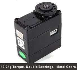 

Spring RC Digital Robot Servo SR403P 13.2kg/67g W/ Double Bearings, Metal Gears 25T FUTABA