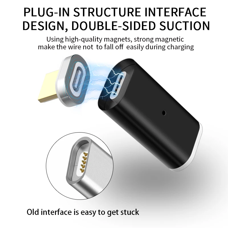 SUNPHG Магнитный адаптер для зарядки телефона передачи данных Samsung S7 A7 usb мини разъем