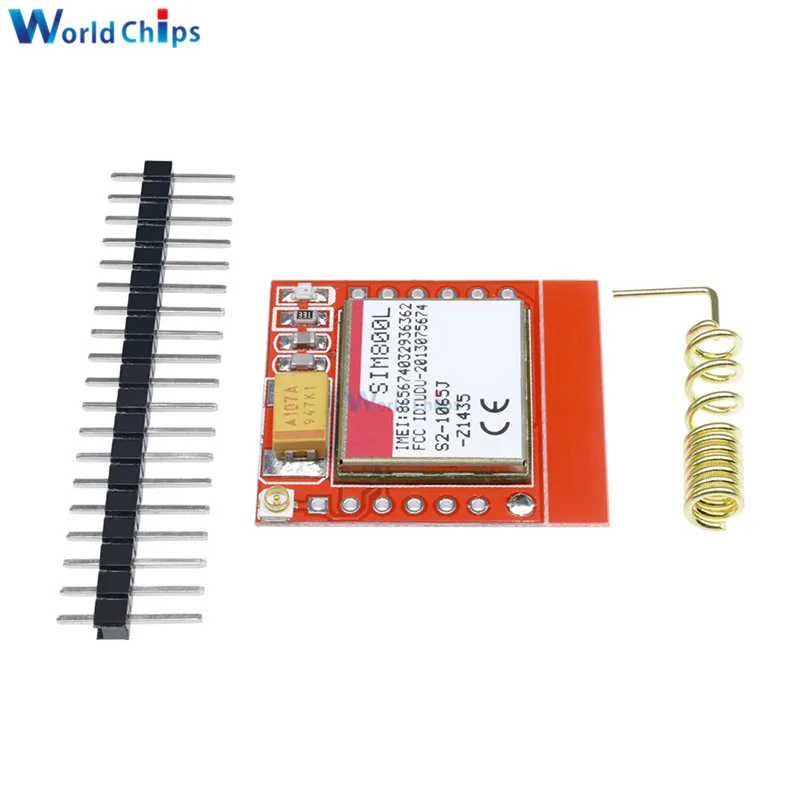 SIM800L самая маленькая плата GPRS GSM Micro SIM Card модуль освещения индикатор 3 7 4 2 В GPS