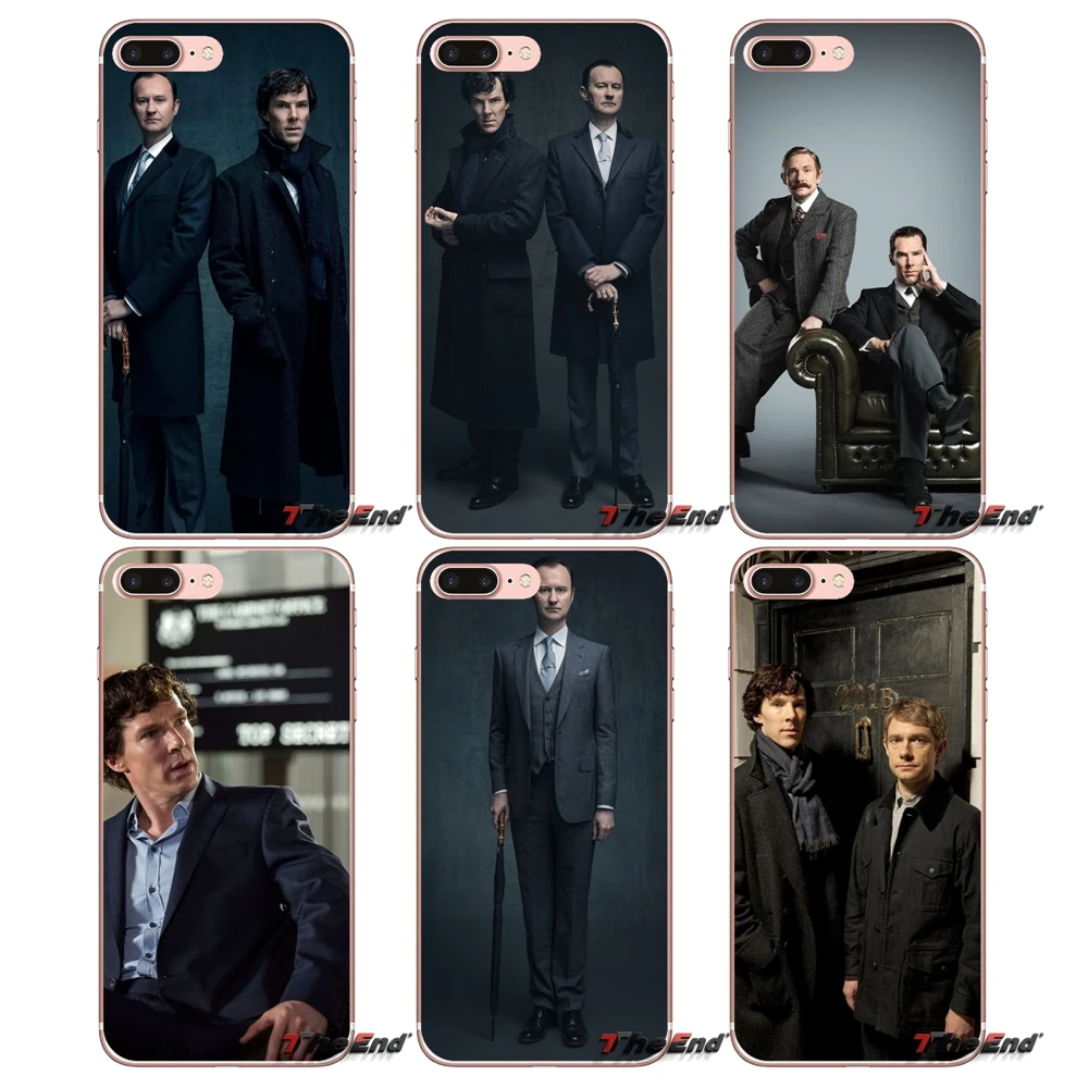 Для samsung Galaxy S2 S3 S4 S5 мини S6 S7 край S8 Plus Note 2 3 4 5 большое ядро Prime Sherlock отличного