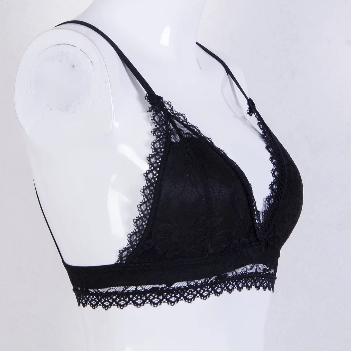 Женская одежда бюстгальтер пуш-ап кружевной Треугольный нижнее белье для женщин