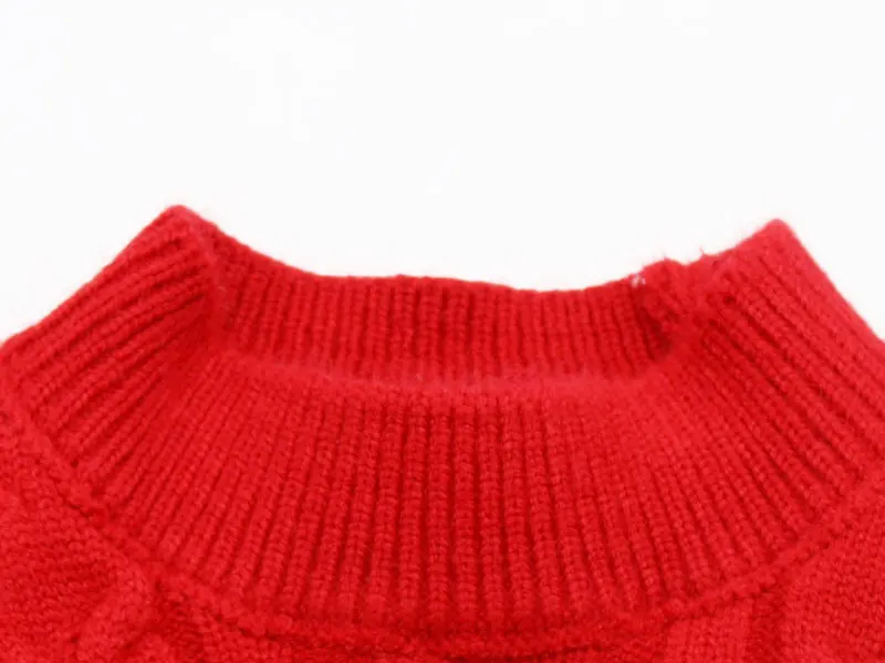 Новинка 2019 модный свитер R &amp Z плотное теплое платье для девочек вязаная зимняя