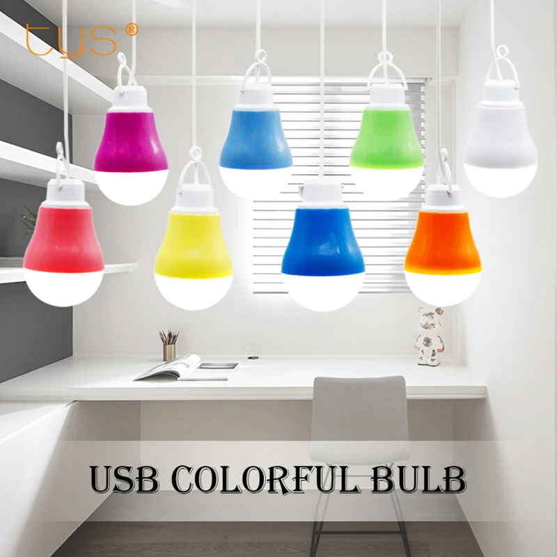 USB светодиодный свет шарика 5 Вт SMD 5730 Яркий Цвет энергосберегающие лампы