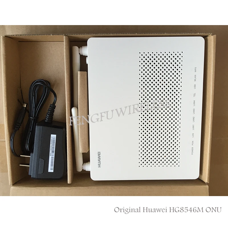 Бесплатная доставка Лучшая цена оригинальный HG8546M GPON ONU ONT с 1GE + 3FE Wi Fi английская