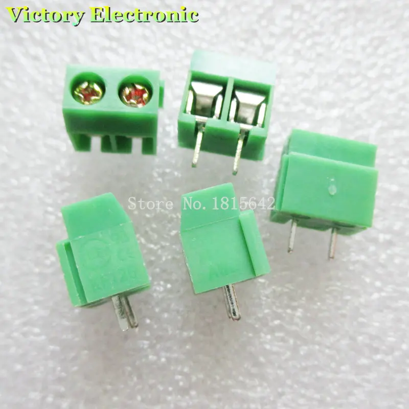 10 шт./лот KF126-5.08-2P KF126-2P 250В 8А винт 2Pin 5 08 мм прямой штифт PCB блок 26-14A WG | Электронные