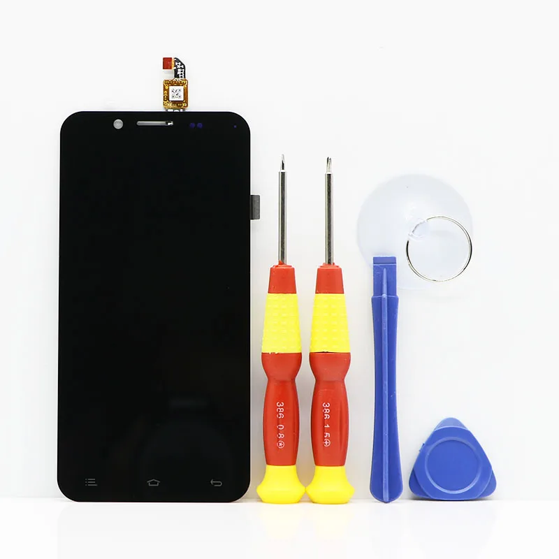 AiBaoQi Brand New original For ISLYOU U5 Touch screen LCD Display Disassemble Tool + Glue ZOPO 5.0&quot Mobile | Мобильные телефоны