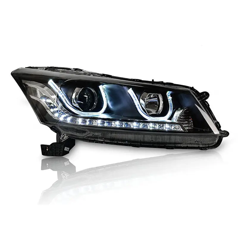 Автомобильный Стайлинг головная лампа для Honda Accord 2008 2009 2010 2011 2012 Ксеноновые фары в