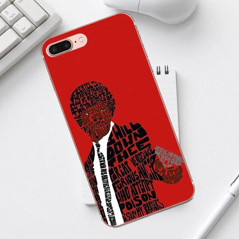 Фильм постер целлюлоза фантастика для iPhone 4 4S 5 5C SE 6 6S 7 8 Plus X XS Max XR Galaxy A3 A5 J1 J3 J5 J7 2017