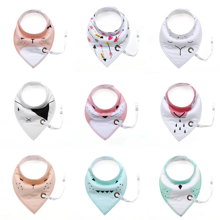 Детские нагрудники хлопковые для кормления младенцев детские